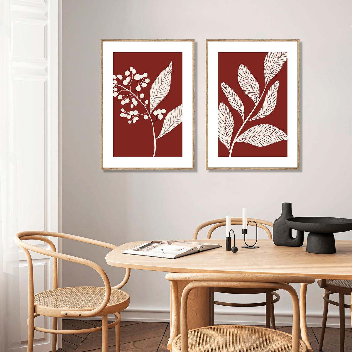 KONSTTRYCK 51,2/71,2 cm  - multicolor/ekfärgad, Design, trämaterial/textil (51,2/71,2cm) - Monee