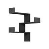 ÉTAGÈRE MURALE 60/90/22 cm  - Anthrazit, Design, Holzwerkstoff (60/90/22cm) - Livetastic