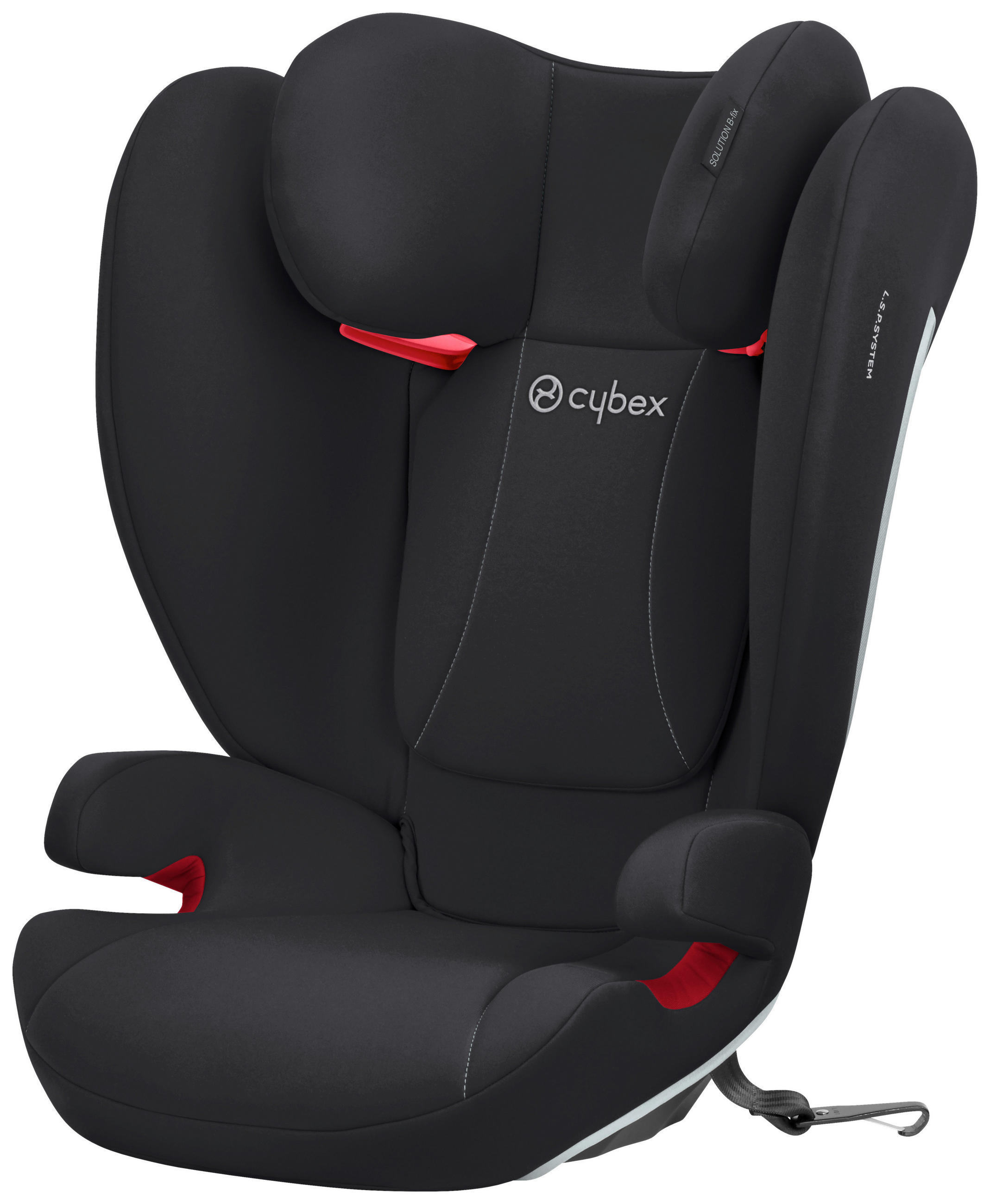 KINDERAUTOSITZ SOLUTION B I-FIX  - Schwarz, Basics, Kunststoff/Textil (39/52/64cm) - Cybex