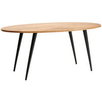 ESSTISCH Holz, Metall   - Naturfarben, Natur, Holz/Metall (175/76/90cm) - MID.YOU