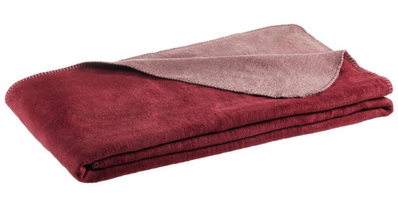 WOHNDECKE DE VELA 150/200 cm  - Rot, Basics, Textil (150/200cm) - Novel