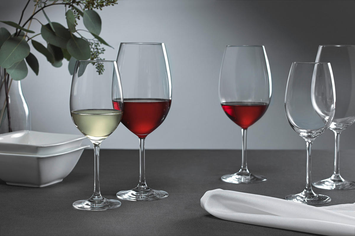 GLÄSERSET  - Klar, Basics, Glas (633ml) - Novel