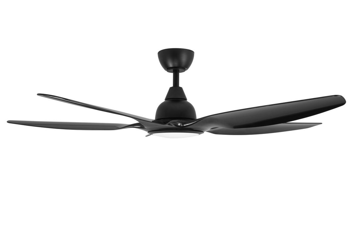 PLAFONSKI VENTILATOR - crna, Osnovno, metal/plastika (157,5cm) - Mican