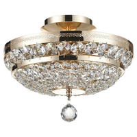 KRONLEUCHTER 32/21/32 cm   - Goldfarben, Basics, Glas/Metall (32/21/32cm) - MAYTONI