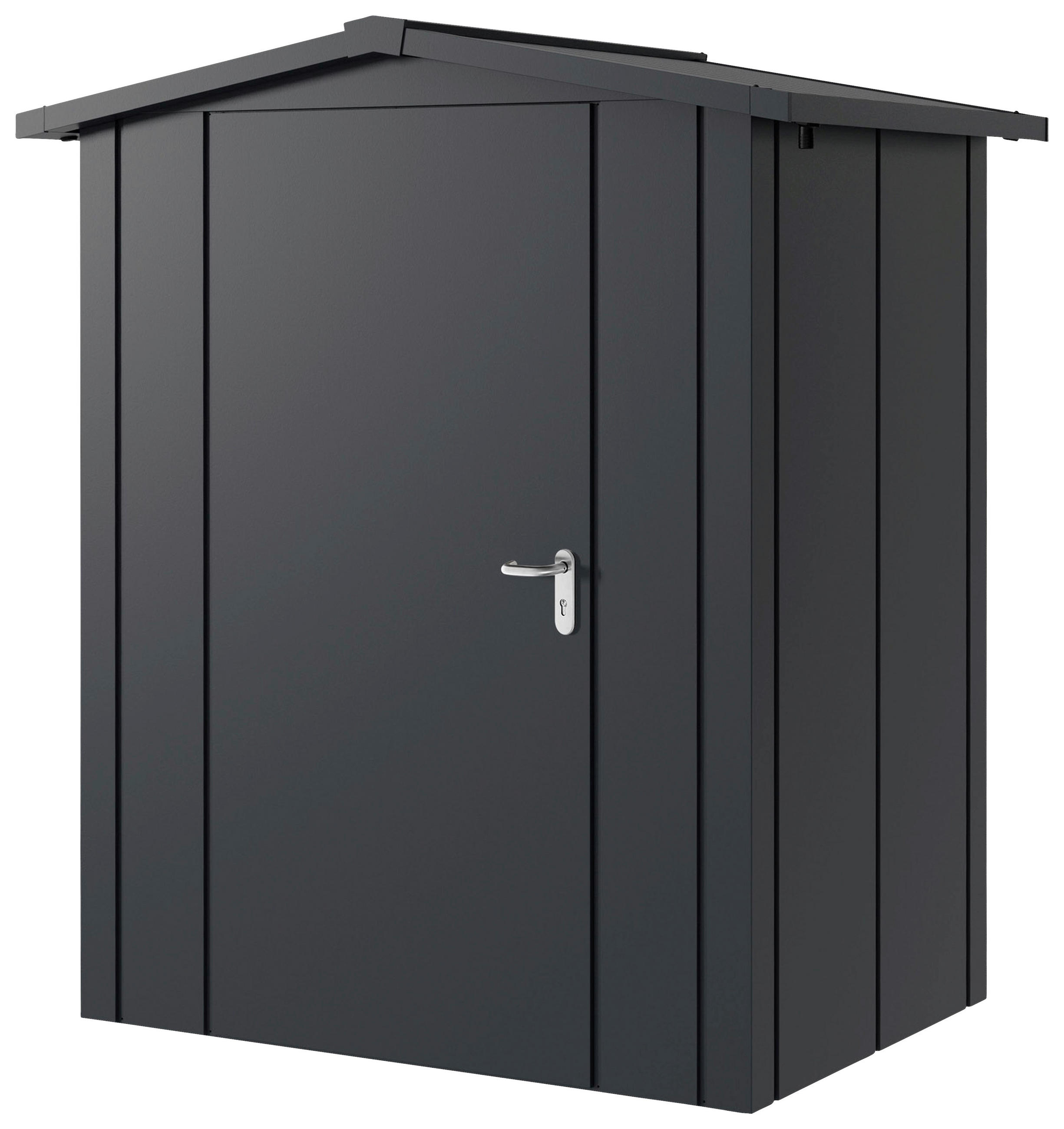 GERÄTEHAUS 189/219/133 cm  - Anthrazit, Basics, Metall (189/219/133cm)