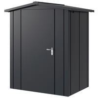 GERÄTEHAUS 189/219/133 cm  - Anthrazit, Basics, Metall (189/219/133cm)