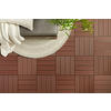 TERRASSENFLIESE Braun 11 Stück  - Braun, Basics, Kunststoff (30/30/2cm) - Ambia Garden