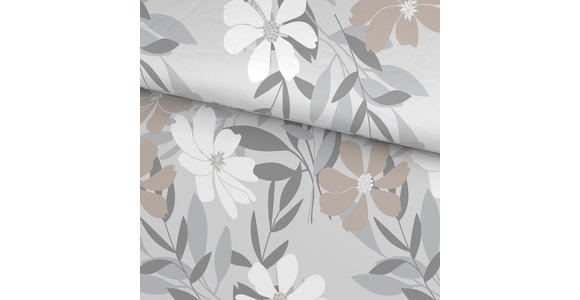 BETTWÄSCHE Mikrofaser 140/200 cm  - Grau, Textil (140/200cm) - Boxxx