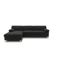 Freisteller von MID.YOU ECKSOFA Schwarz Webstoff.