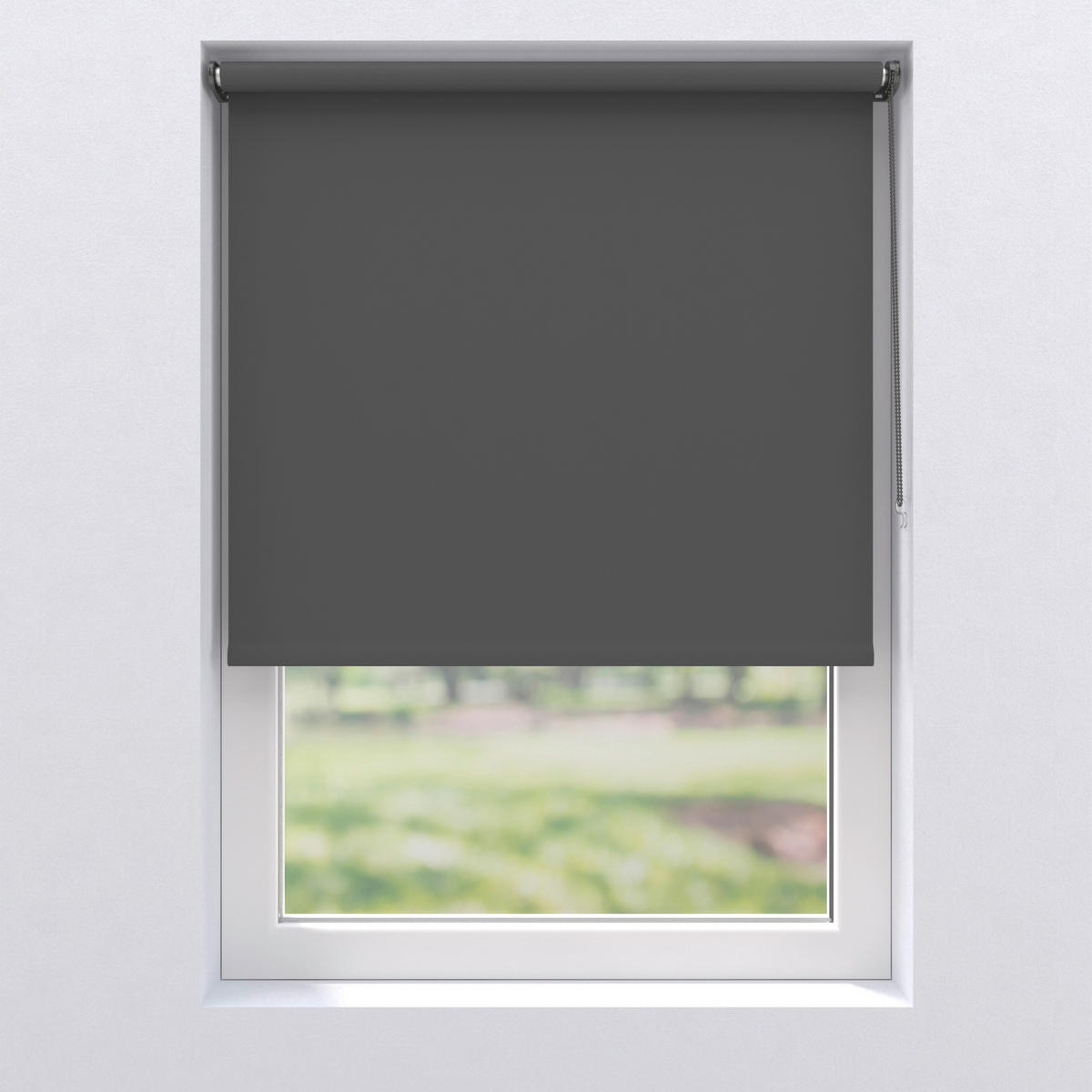 VERDUNKELUNGSROLLO  Verdunkelung  70/150 cm    - Anthrazit, Basics, Kunststoff (70/150cm)