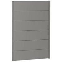 SICHTSCHUTZ - Grau, Basics, Metall (96/137/4,4cm) - Biohort