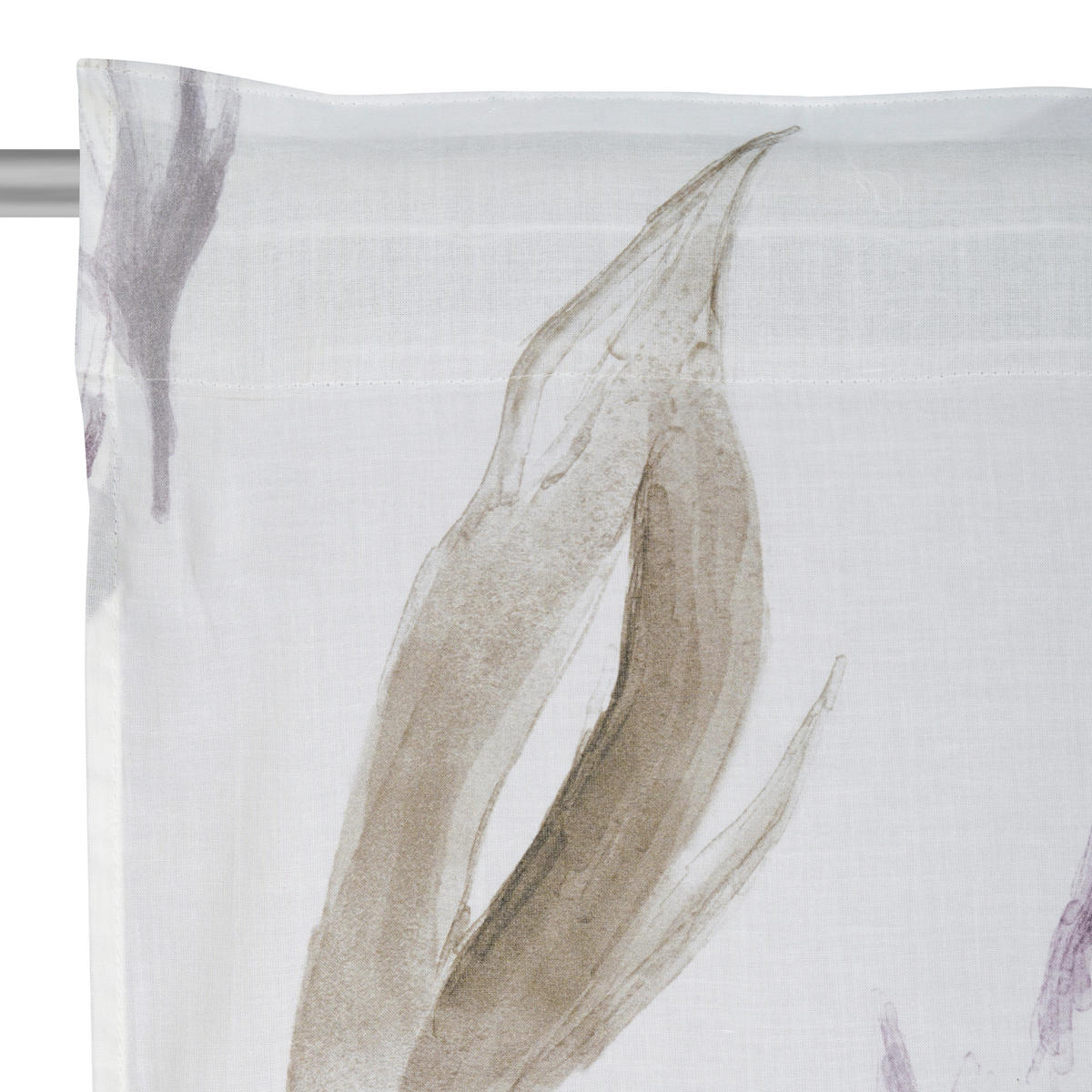 HOTOVÝ ZÁVĚS, poloprůhledné, 140/255 cm - přírodní barvy, Natur, textil (140/255cm) - Bio:Vio