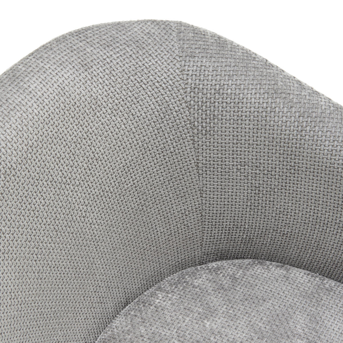 ŽIDLE S PODRUČKAMI, železo, tkaná látka, šedá, černá - šedá/černá, Lifestyle, kov/textil (57/78/61cm) - MID.YOU