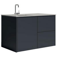 OUTDOORKÜCHE  - Sandfarben/Anthrazit, Basics, Keramik/Metall (134/92,5-98,5/63,3cm) - Dieter Knoll