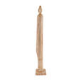 SKULPTUR - Naturfarben, Trend, Holz (14/95/14cm) - Ambia Home