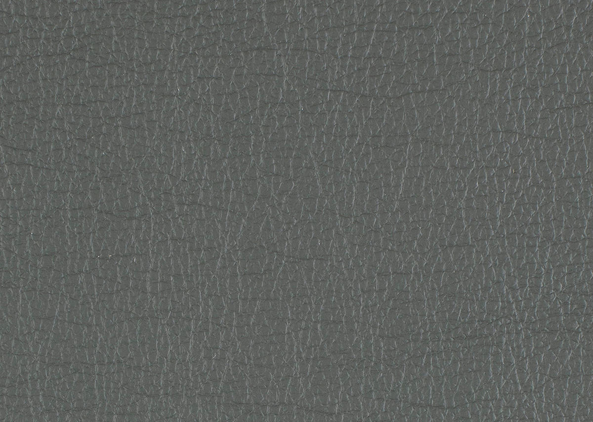 ECKSOFA in Echtleder Anthrazit  - Anthrazit/Schwarz, Design, Leder/Metall (256/220cm) - Celina Home