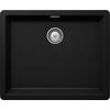 SPÜLE GREN100LAPUR  - Schwarz, Basics, Stein (55,6/45,6cm) - Schock