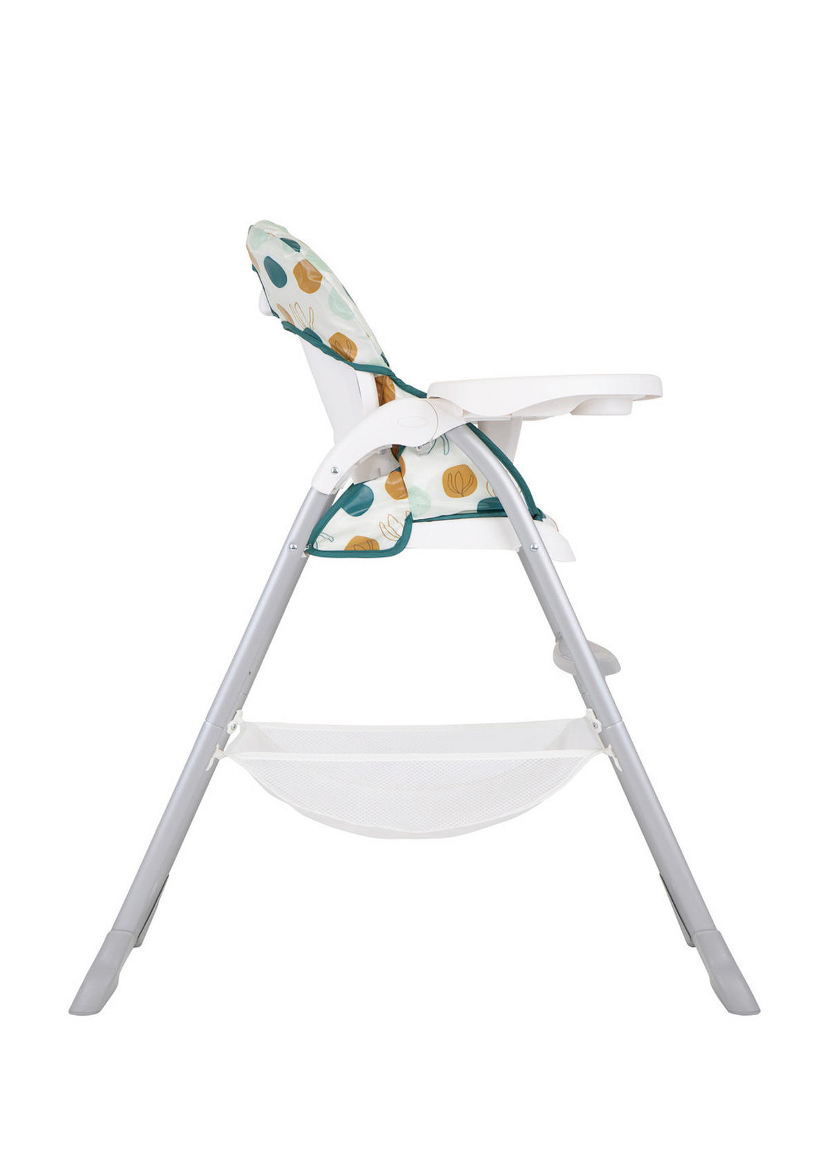 KOMBIHOCHSTUHL SnackEase Multicolor Organze  - Multicolor, Basics, Kunststoff (61,2/103/86cm) - Graco