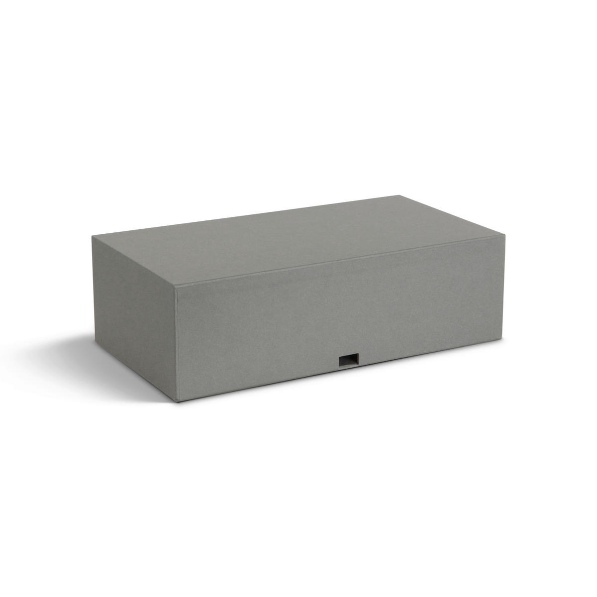 SCHUBLADENBOX    26/48.5/15 cm  - Grau, Basics, Karton/Papier (26/48.5/15cm)