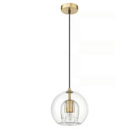 HÄNGELEUCHTE 20/119 cm  - Goldfarben, KONVENTIONELL, Glas (20/119cm)