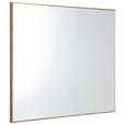 WANDSPIEGEL 80/70/2 cm    - Eichefarben, Design, Glas/Holzwerkstoff (80/70/2cm) - Xora
