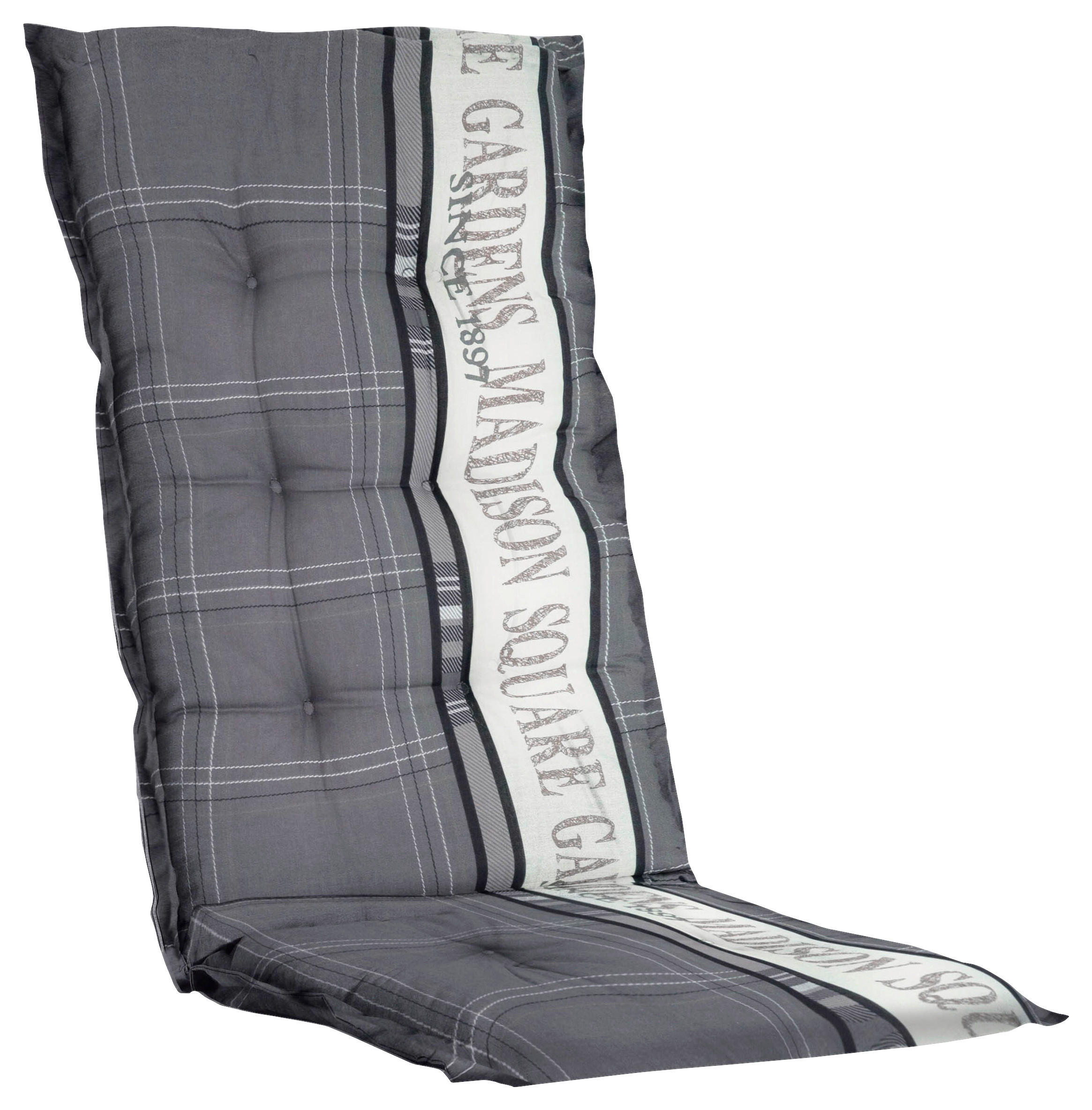 SESSELAUFLAGE  - Grau, Basics, Textil (50/6/105cm)