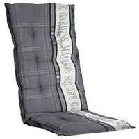 SESSELAUFLAGE  - Grau, Basics, Textil (50/7/123cm)