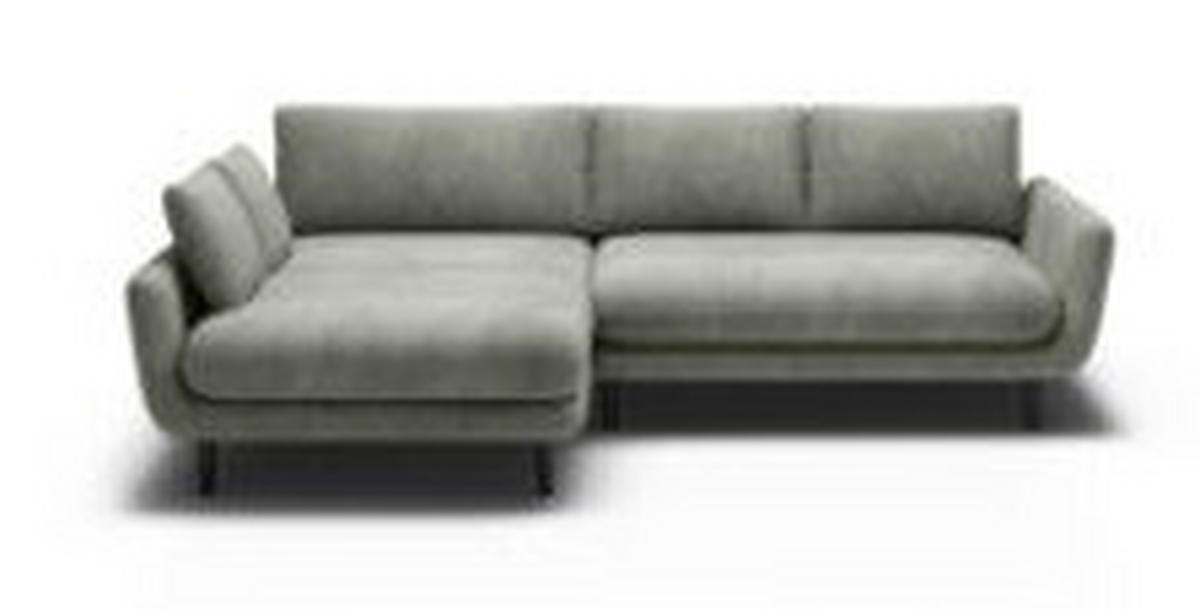 COLȚAR EXTENSIBIL lemn, textil măsliniu  - măsliniu/negru, Basics, lemn/textil (167/260cm) - Welnova