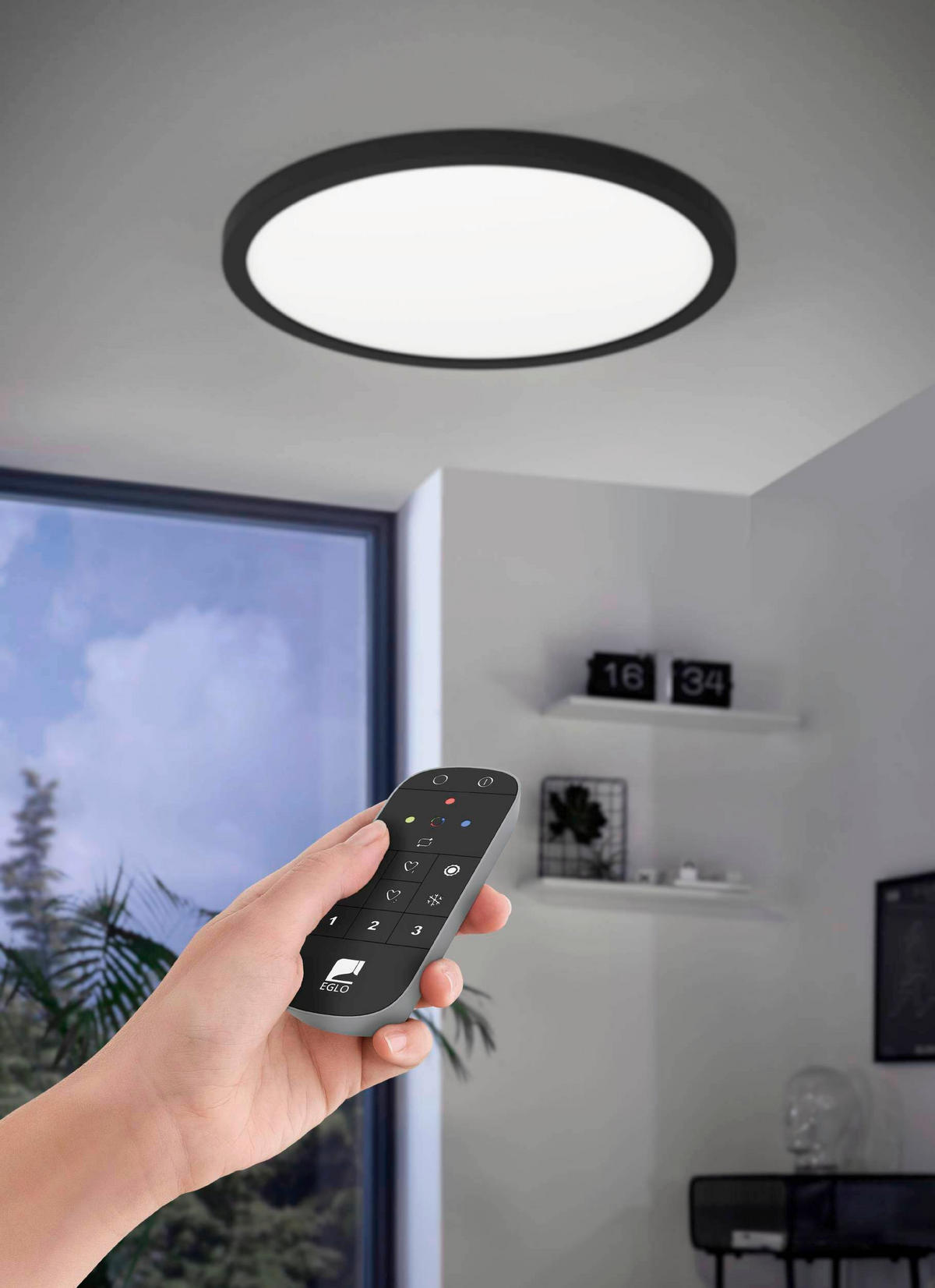 FERNBEDIENUNG - Grau, Basics, Kunststoff (12,2/5,4/1,8cm)