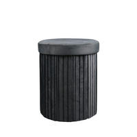 AUFBEWAHRUNGSBOX - Grau, MODERN, Textil (31/37,5/31cm) - Milino