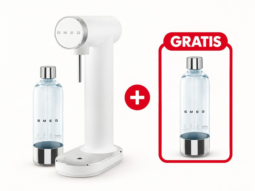 WASSERSPRUDLER Collezione  - Weiß, Basics, Metall - SMEG