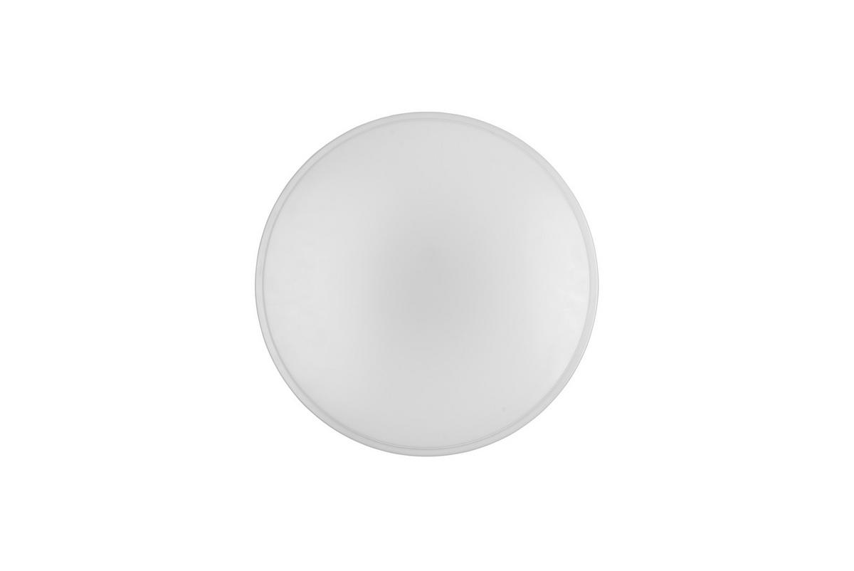 LED-DECKENLEUCHTE  50/8 cm    - Weiss/Schwarz, Basics, Kunststoff (50/8cm)