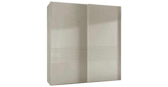 SCHWEBETÜRENSCHRANK 200/236/67 cm 2-türig Weiß  - Weiß, Design, Holzwerkstoff/Metall (200/236/67cm) - Novel