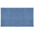BADEMATTE Blau 70/120 cm  - Blau, Design, Kunststoff/Textil (70/120cm) - Esposa