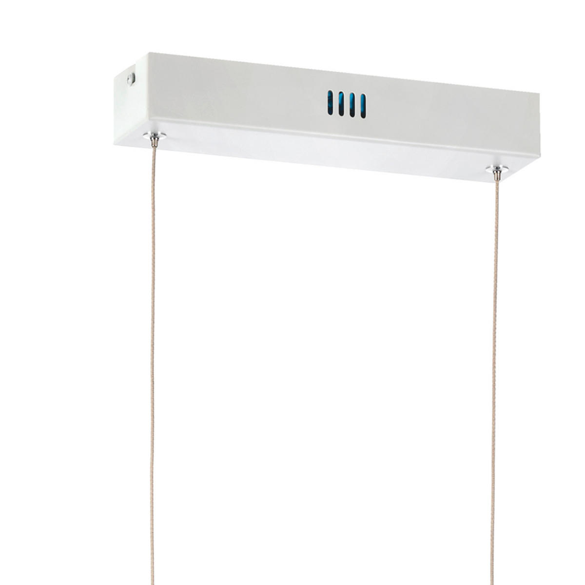 LED-HÄNGELEUCHTE 90/2/100 cm  - Weiß, Design, Metall (90/2/100cm)