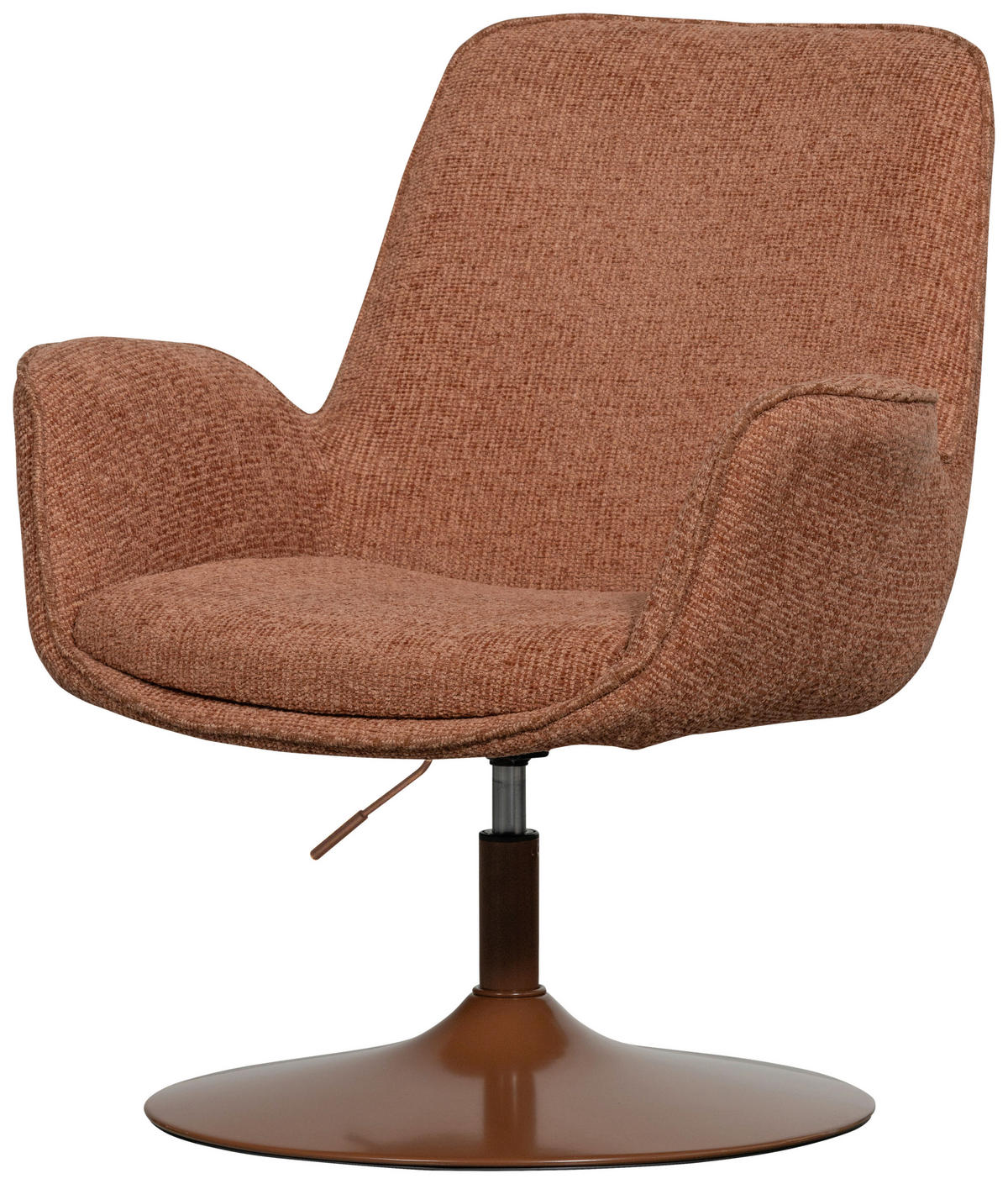 SESSEL in Webstoff Orange  - Orange, Design, Textil/Metall (79/91/76cm) - Livetastic