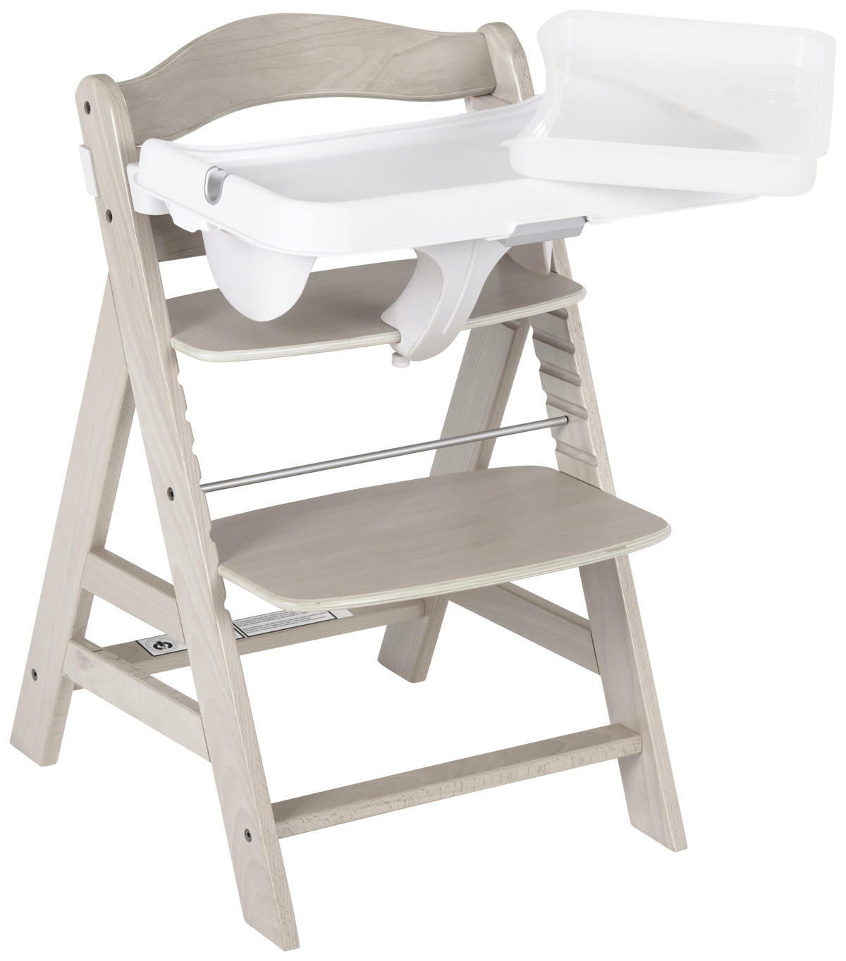 ESS- UND SPIELBRETT ALPHA TRAY  - Weiß, Trend, Kunststoff (46/56,5/22,5cm) - Hauck