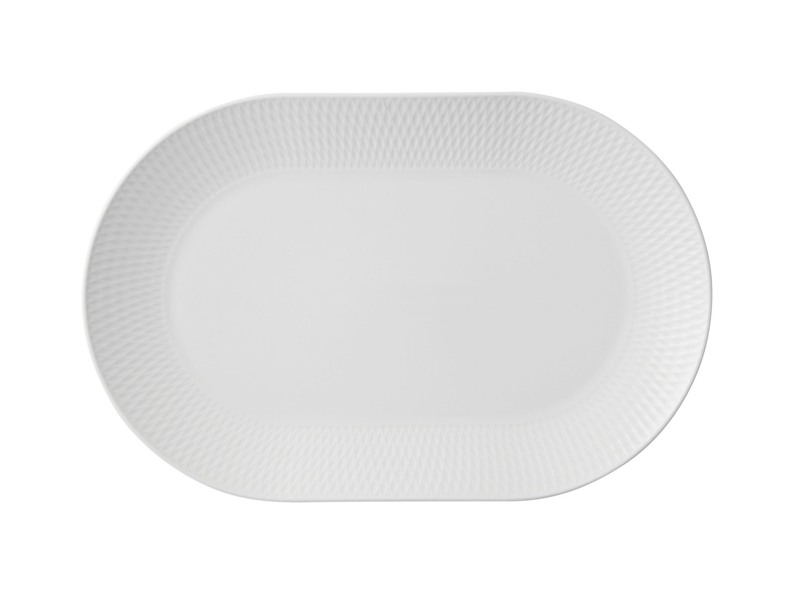 PODNOS porcelán keramika  - bílá, Basics, keramika (38.3/25.2/3.5cm) - Maxwell & Williams