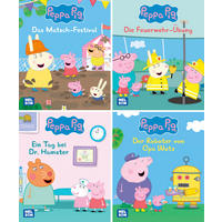 BUCH Nelson Mini-Bücher: Peppa Pig 29-32  - Multicolor, Basics, Papier (12,2/10,8/7cm)