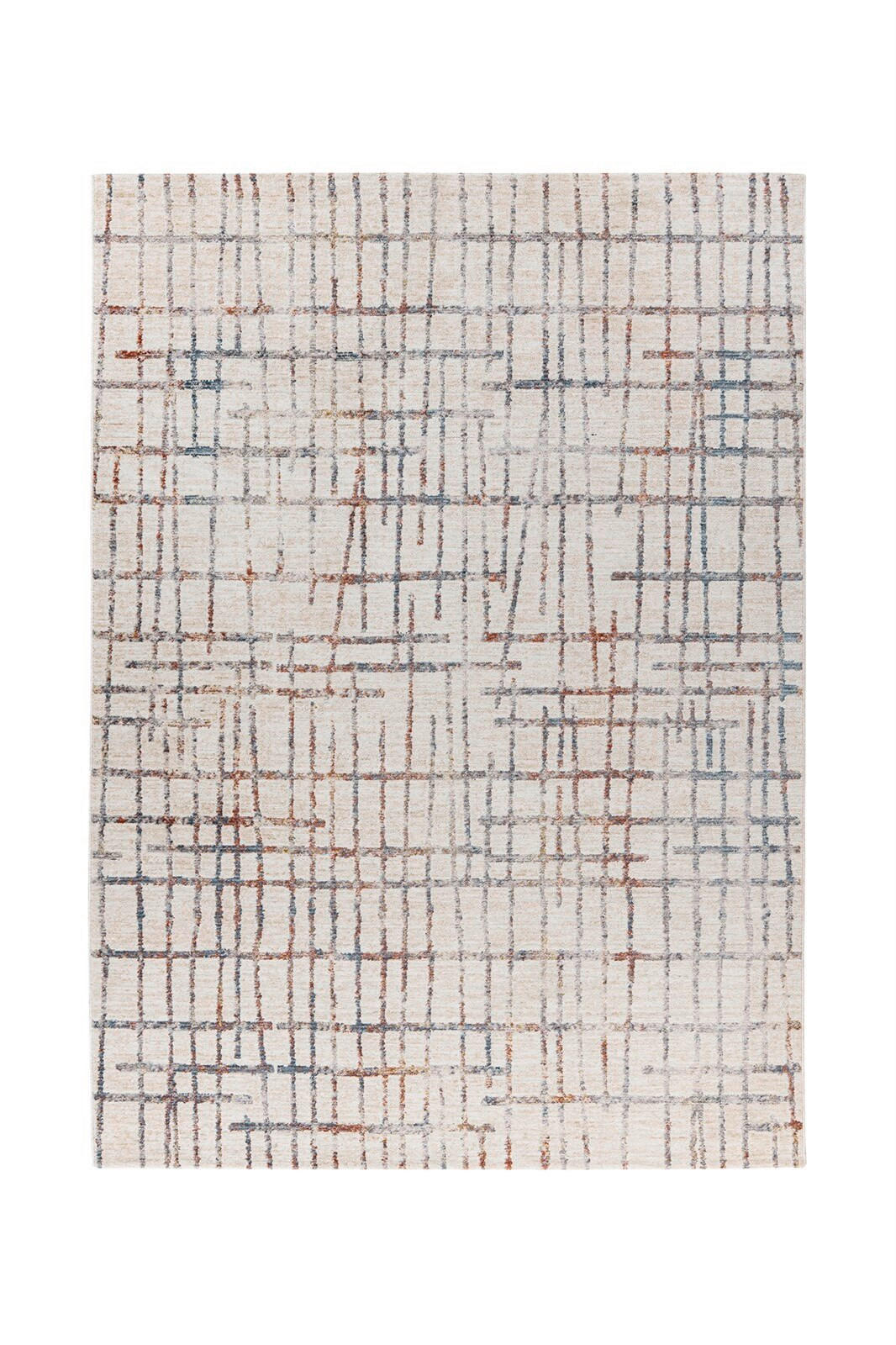 KOBEREC TKANÝ NA PLOCHO, 80/150 cm krémová, vícebarevná