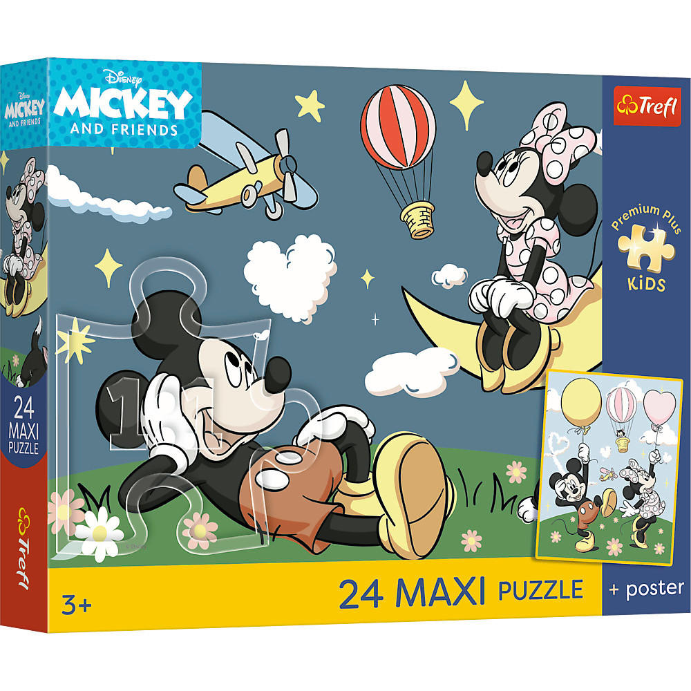 PUZZLE - Multicolor, Basics, Papier (60/40cm)