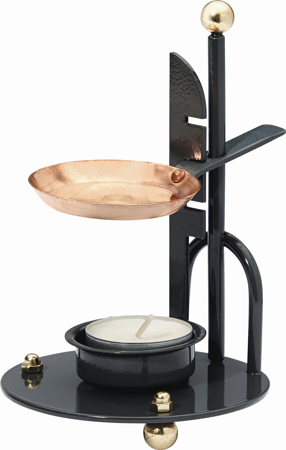 RÄUCHERWERKBRENNER  - Goldfarben/Graphitfarben, Basics, Metall