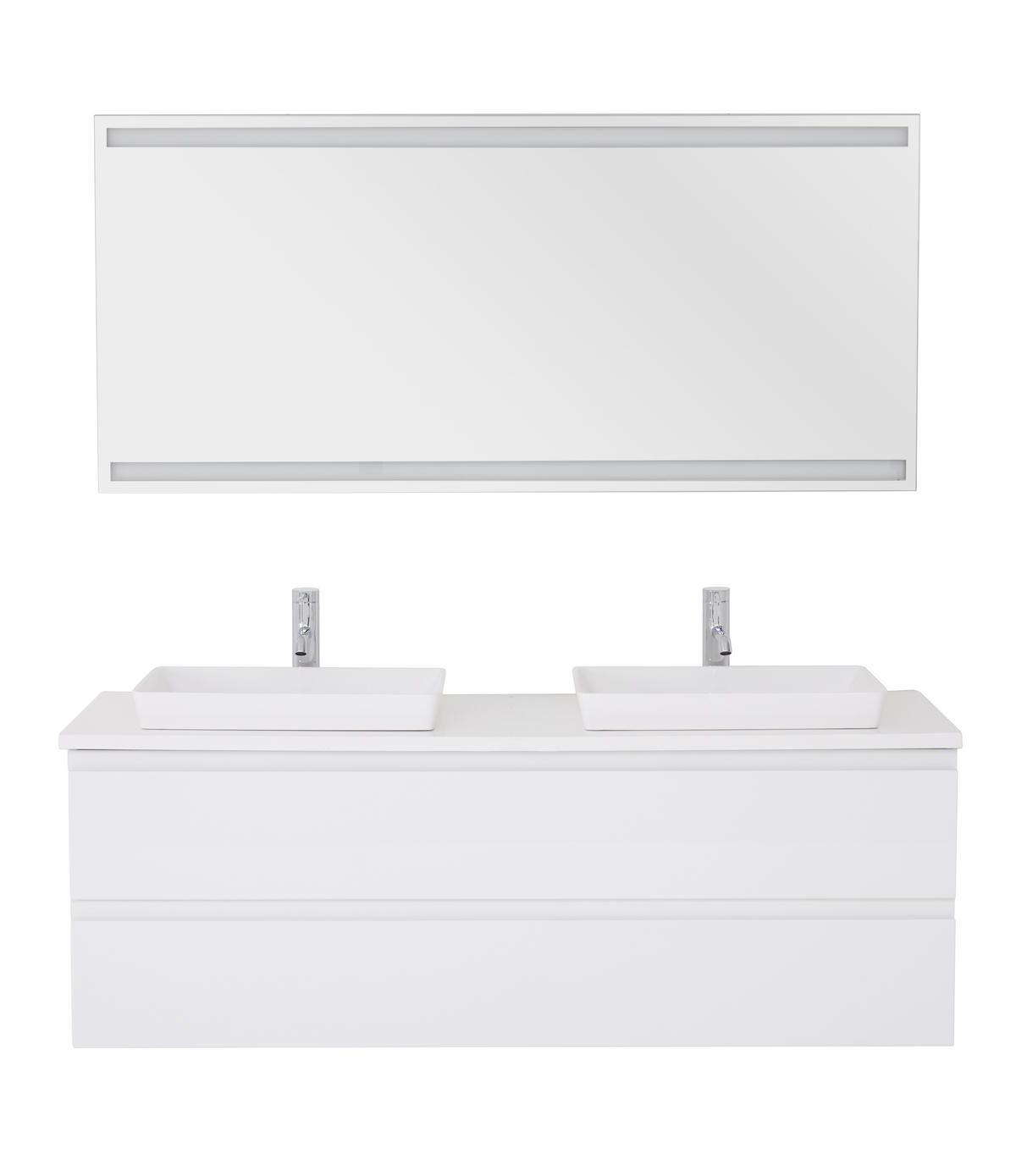 BADRUM 140 cm  - vit, Design, trämaterial (140cm)