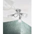 DECKENLEUCHTE - Chromfarben/Nickelfarben, Design, Glas/Metall (38/38/20cm) - Boxxx