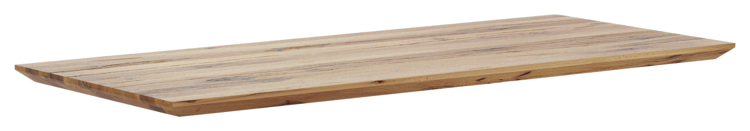 TISCHPLATTE Wildeiche massiv Wildeiche  - Wildeiche, Design, Holz (160/90/6cm) - Waldwelt