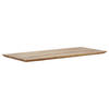 TISCHPLATTE Wildeiche massiv Wildeiche  - Wildeiche, Design, Holz (160/90/6cm) - Waldwelt