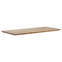 TISCHPLATTE Wildeiche massiv Wildeiche  - Wildeiche, Design, Holz (160/90/6cm) - Waldwelt