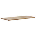 TISCHPLATTE in Holz 160/90/6 cm   - Wildeiche, Design, Holz (160/90/6cm) - Waldwelt