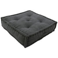 SOFAELEMENT in gerippt Grau  - Grau, Design, Textil (80/20/80cm) - P & B