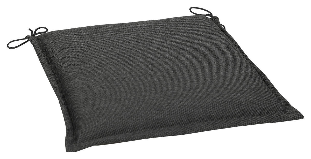 BAŠTENSKI JASTUK ZA SEDENJE   45/5/47 cm   - siva, Osnovno, tekstil (45/5/47cm)